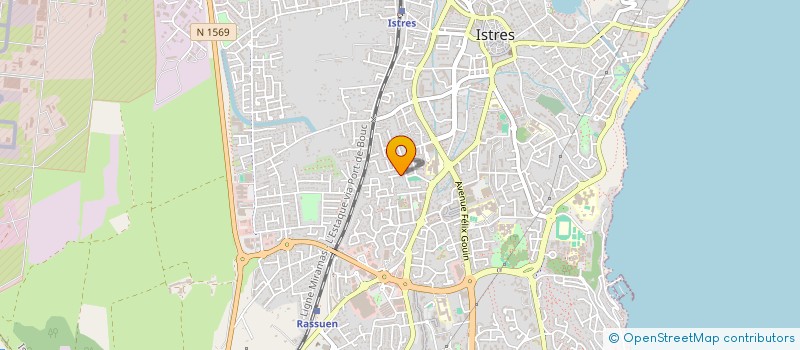 localisation de l'entreprise MESA  ISTRES