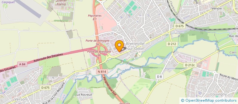 localisation de l'entreprise MESA CALVADOS à BRETTEVILLE-SUR-ODON