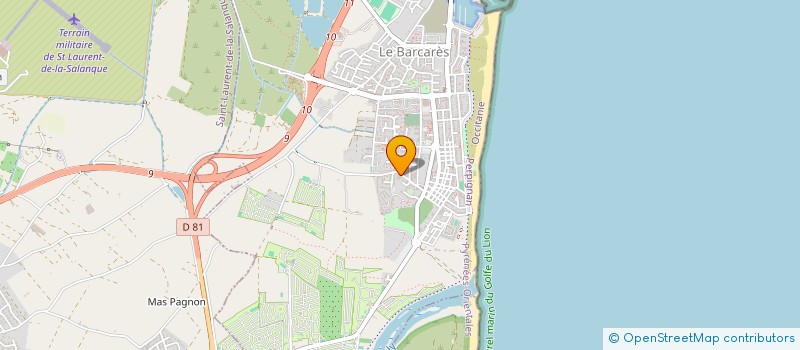 localisation de l'entreprise MESA LONGINA ET MESAMARIE  LE BARCARES