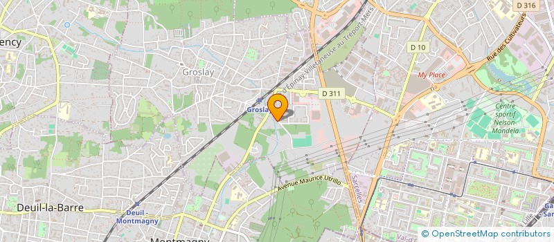 localisation de l'entreprise MESANB  GROSLAY