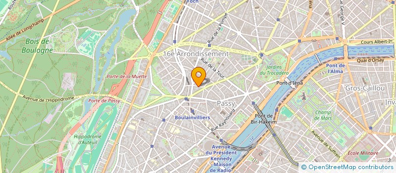 localisation de l'entreprise MESANGE  PARIS