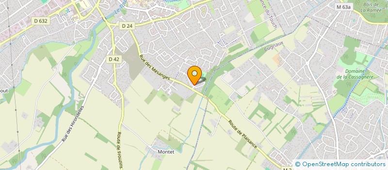 localisation de l'entreprise MESBAH  PLAISANCE-DU-TOUCH