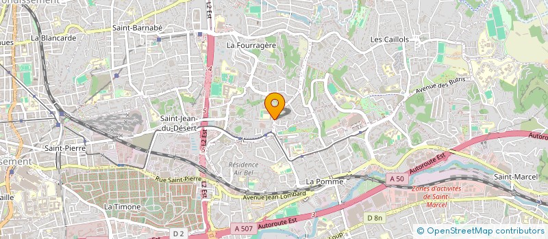 localisation de l'entreprise MESBO à MARSEILLE