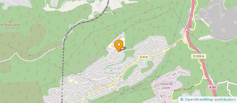 localisation de l'entreprise MESCAM MANCINI LENAIG ET MANCINI CARLO à CARNOUX-EN-PROVENCE