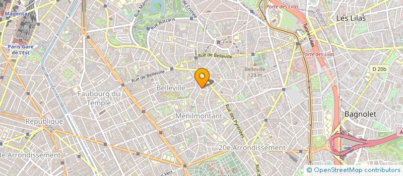 localisation de l'entreprise MESCAN SARL à PARIS