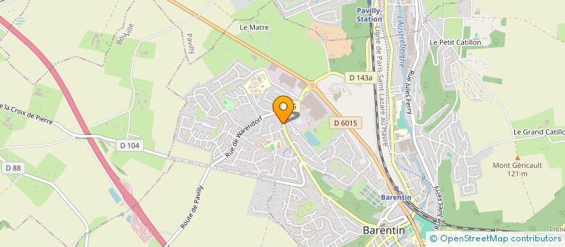 localisation de l'entreprise MESCHIN CORPORATION  BARENTIN