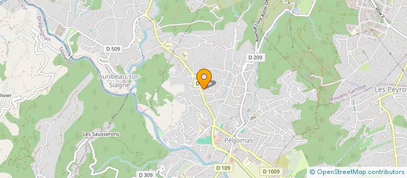 localisation de l'entreprise MESCHINI INVESTISSEMENTS  PEGOMAS