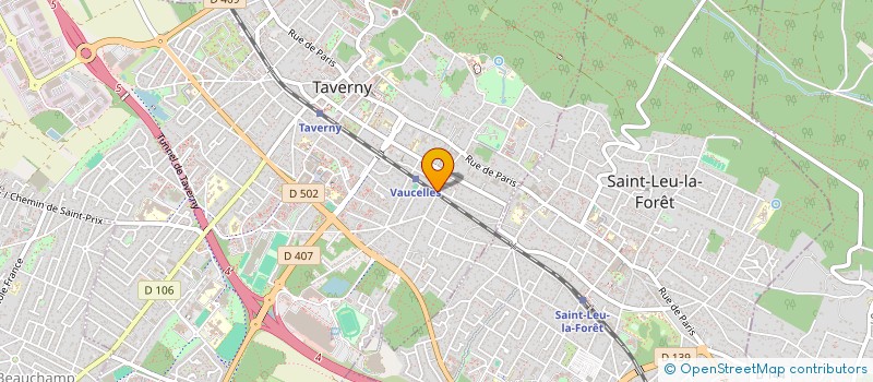 localisation de l'entreprise MESCINI  TAVERNY