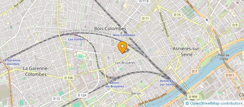 localisation de l'entreprise MESCRIH à ASNIERES-SUR-SEINE
