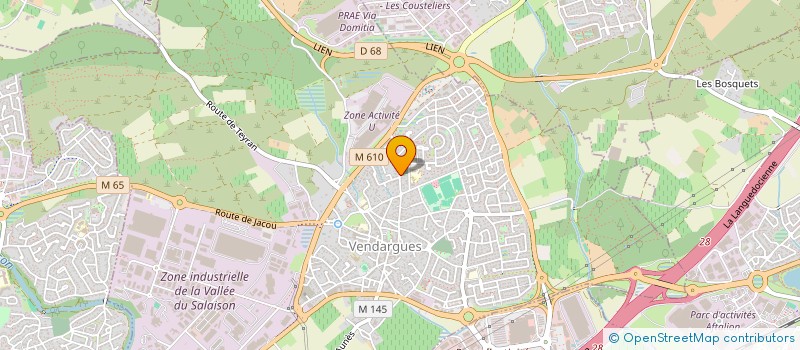 localisation de l'entreprise MESDAMES à VENDARGUES
