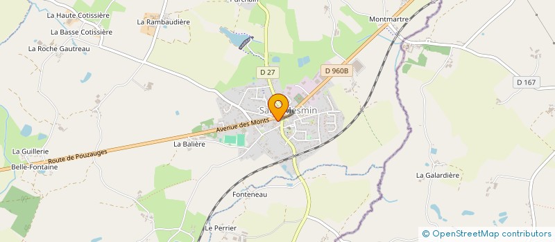 localisation de l'entreprise MESDAMES BORET TALON/GUILLEZ à SAINT-MESMIN