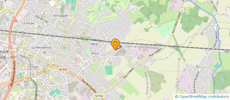 localisation de l'entreprise MESDAMES CONCIERGERIE à VILLENEUVE-D'ASCQ