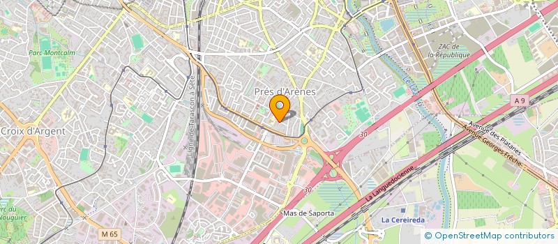 localisation de l'entreprise MESDAMES LEFEVRE A M SARIVIERE MARYSE à MONTPELLIER