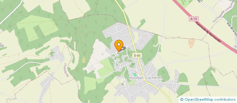 localisation de l'entreprise MESDAMES LOISEL  HOULBEC-COCHEREL