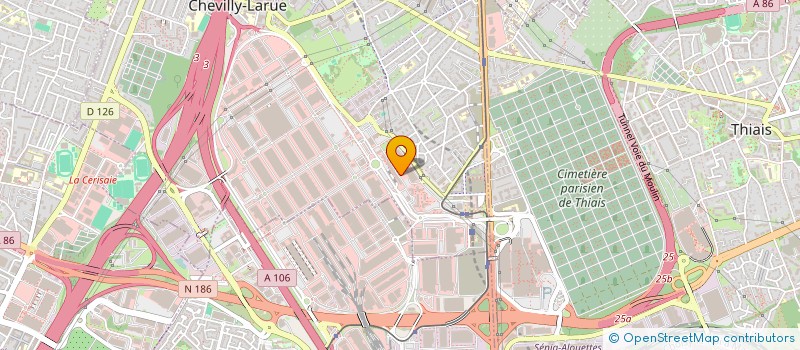 localisation de l'entreprise MESEGUER  CHEVILLY-LARUE