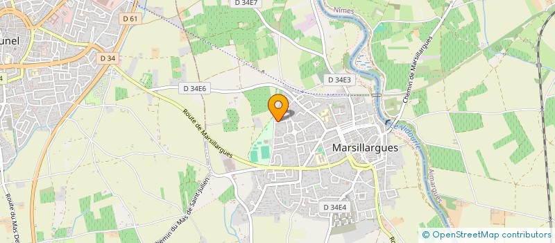 localisation de l'entreprise MESEGUER MERLOS INDIVISION  MARSILLARGUES