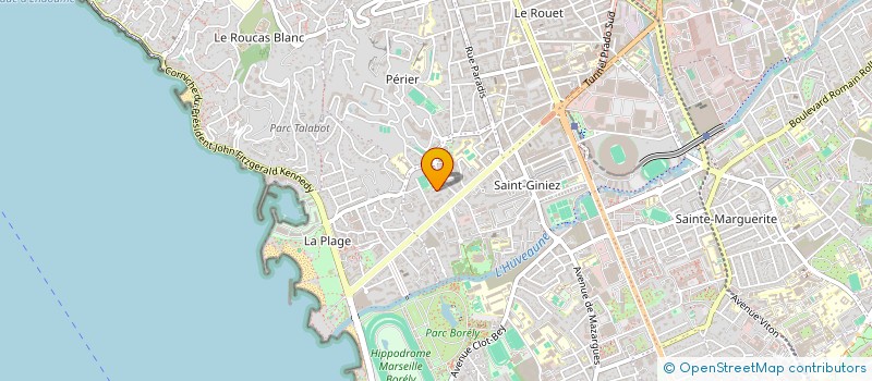 localisation de l'entreprise MESH à MARSEILLE 8EME
