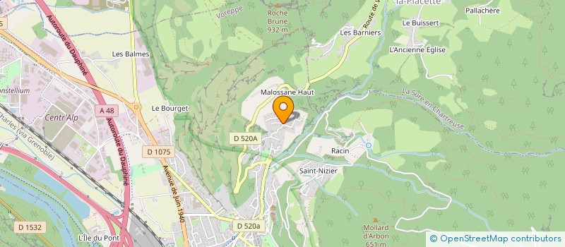 localisation de l'entreprise MESH  VOREPPE