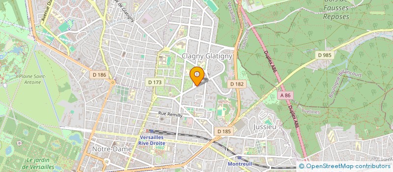 localisation de l'entreprise MESHUGGI à VERSAILLES
