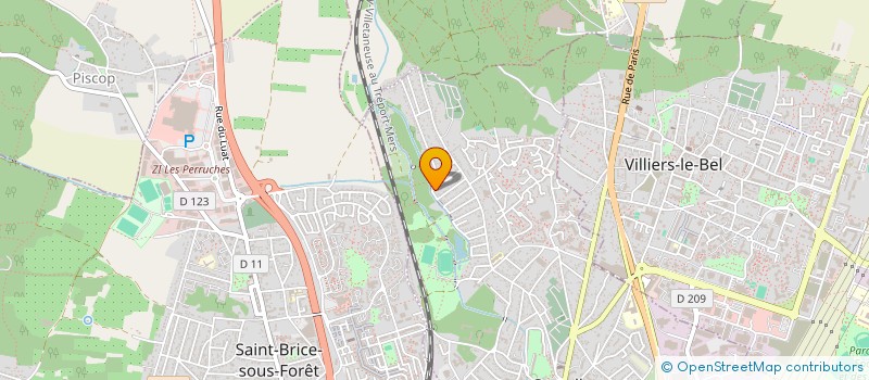 localisation de l'entreprise MESHYANTARA : L'ESCALE WELLNESS & FORM  SARCELLES