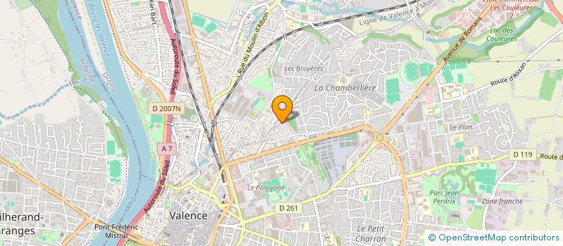 localisation de l'entreprise MESIANE  VALENCE