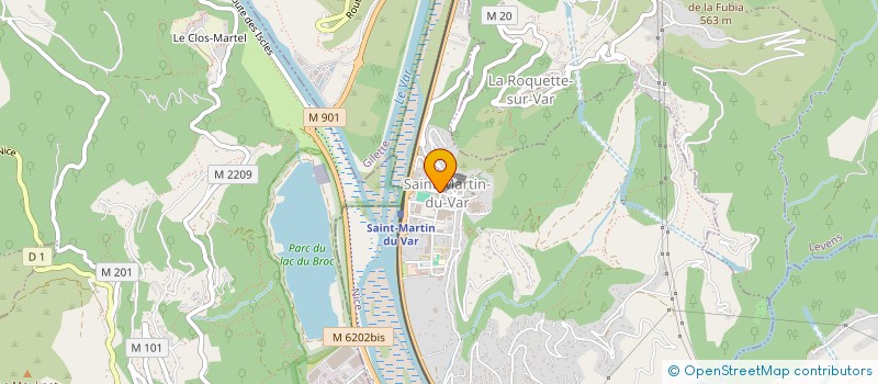 localisation de l'entreprise MESIANO  SAINT-MARTIN-DU-VAR