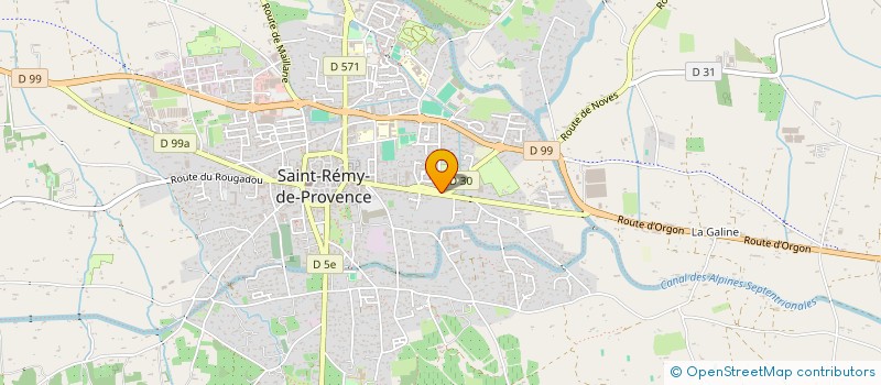 localisation de l'entreprise MESIBA à SAINT-REMY-DE-PROVENCE