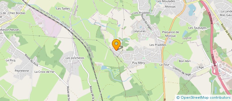 localisation de l'entreprise MESK LIMOGES  LE VIGEN