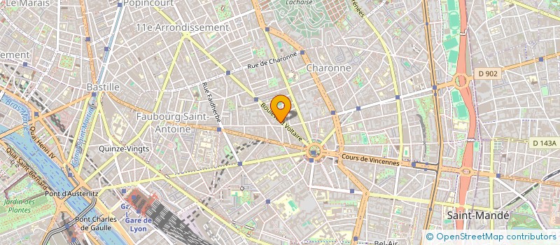 localisation de l'entreprise MESLATI INVEST  PARIS