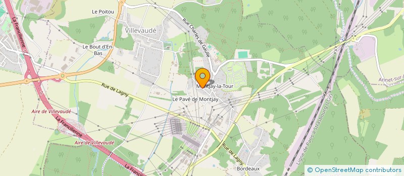 localisation de l'entreprise MESLESBAN  VILLEVAUDE