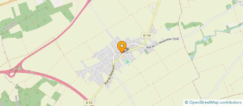 localisation de l'entreprise MESLIER ENERGIE  TORVILLIERS