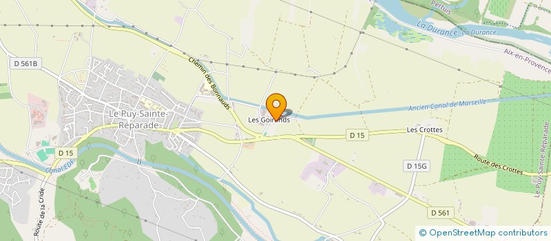 localisation de l'entreprise MESMIN SALAUN à LE PUY-SAINTE-REPARADE