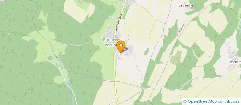 localisation de l'entreprise MESMURS  BONNEVENT-VELLOREILLE