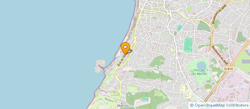 localisation de l'entreprise MESNAGE à BIARRITZ