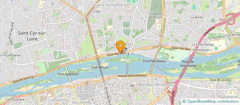 localisation de l'entreprise MESNARD-FOONDUN ARCHITECTURE  TOURS