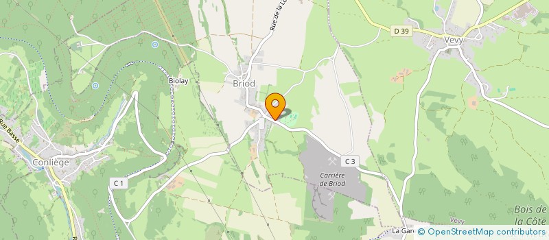 localisation de l'entreprise MESNESTRIER BD  BRIOD