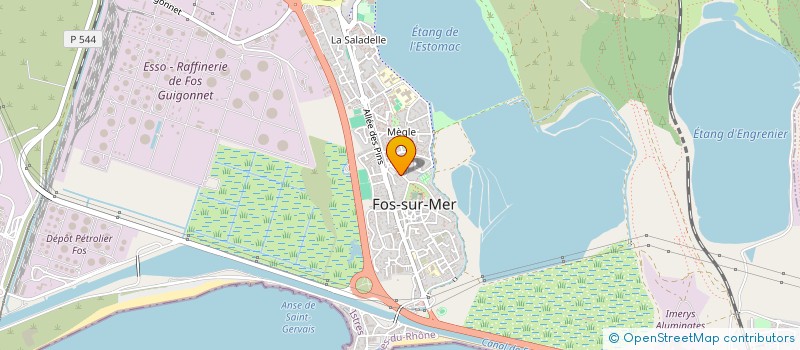 localisation de l'entreprise MESNIE DE FOS  FOS-SUR-MER