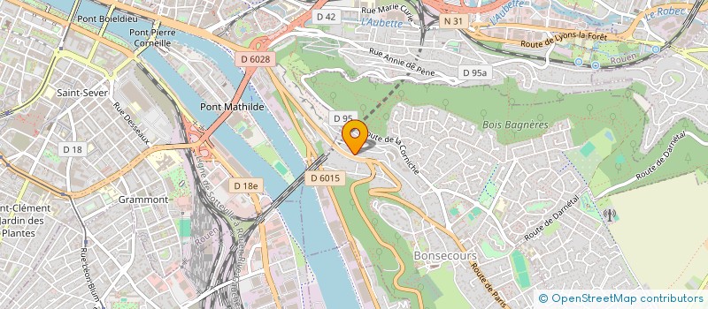 localisation de l'entreprise MESNIL  BONSECOURS