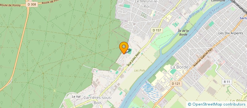 localisation de l'entreprise MESNIL ESTATE  LE MESNIL-LE-ROI