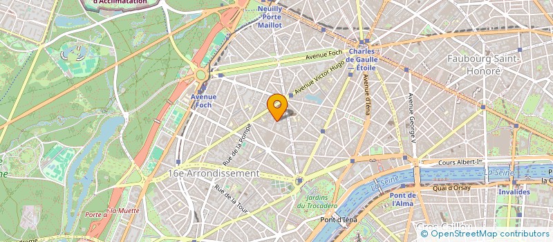 localisation de l'entreprise MESNIL FINANCE PATRIMOINE  PARIS