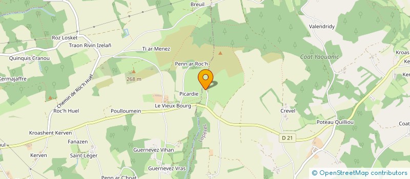 localisation de l'entreprise MESNIL LETELLIER SARL à SAINT-SEGAL