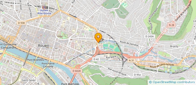 localisation de l'entreprise MESNILDREY-RENARD à ROUEN