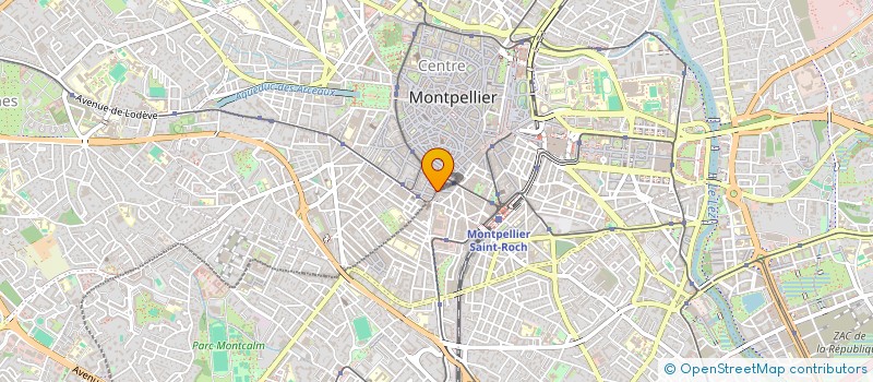 localisation de l'entreprise MESO à MONTPELLIER
