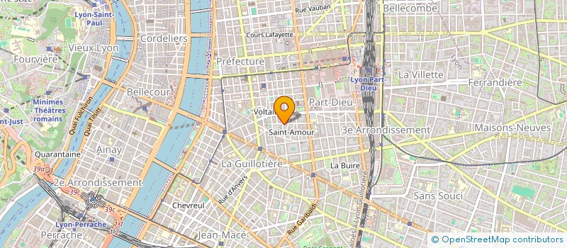 localisation de l'entreprise MESO BATIR  LYON