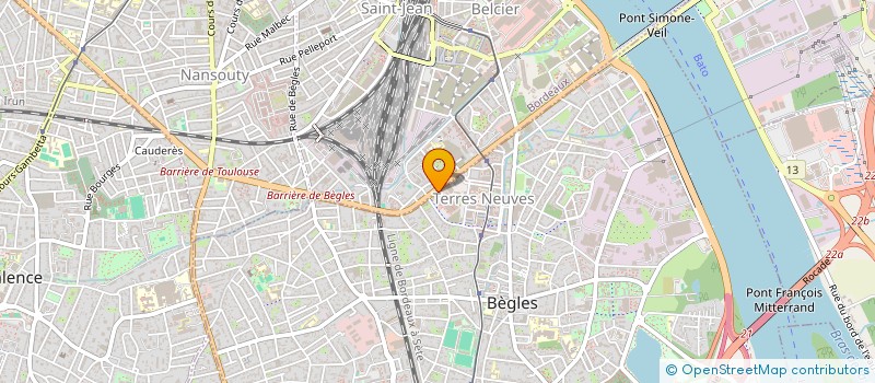 localisation de l'entreprise MESOIGNER à BEGLES