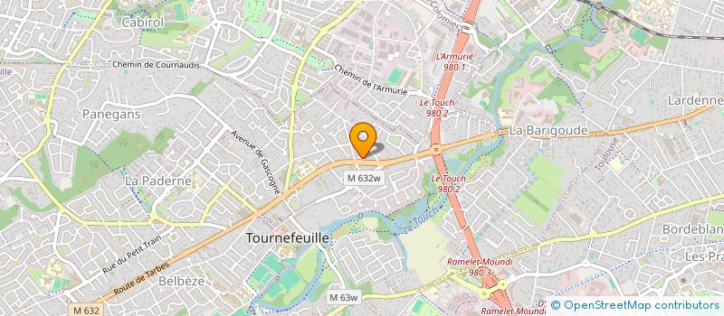 localisation de l'entreprise MESOPOTAMIEN à TOURNEFEUILLE