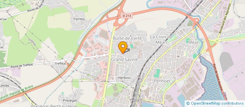 localisation de l'entreprise MESORE à TRIGNAC