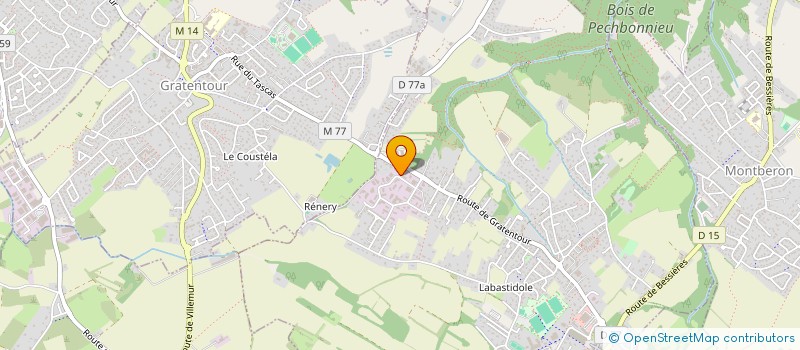 localisation de l'entreprise MESOTYS  PECHBONNIEU