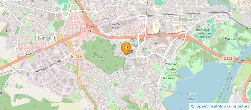 localisation de l'entreprise MESPATATES à ANGERS