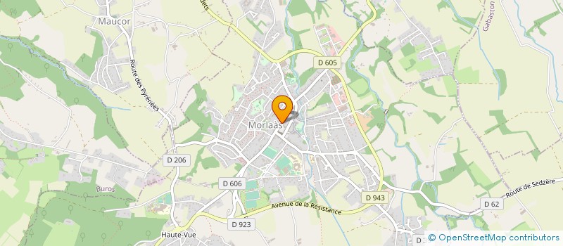 localisation de l'entreprise MESPLET à MORLAAS